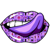 purple-tongue- on Band Mate